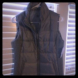 Heather Gray puffer vest